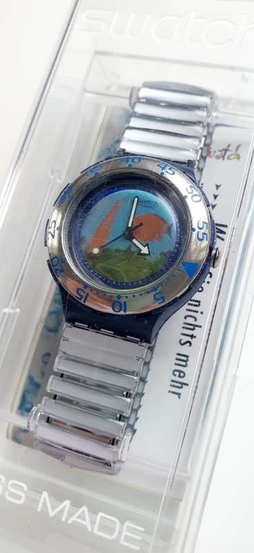 VINTAGE SWATCH SCUBA - STUNNING 90`s - HIGHLY COLLECTIBLE - BRAND NEW IN BOX